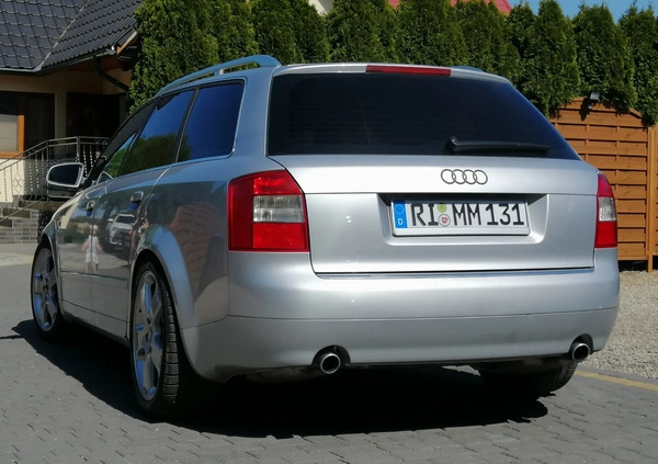 Audi A4 cena 13900 przebieg: 279000, rok produkcji 2004 z Mikołajki małe 172